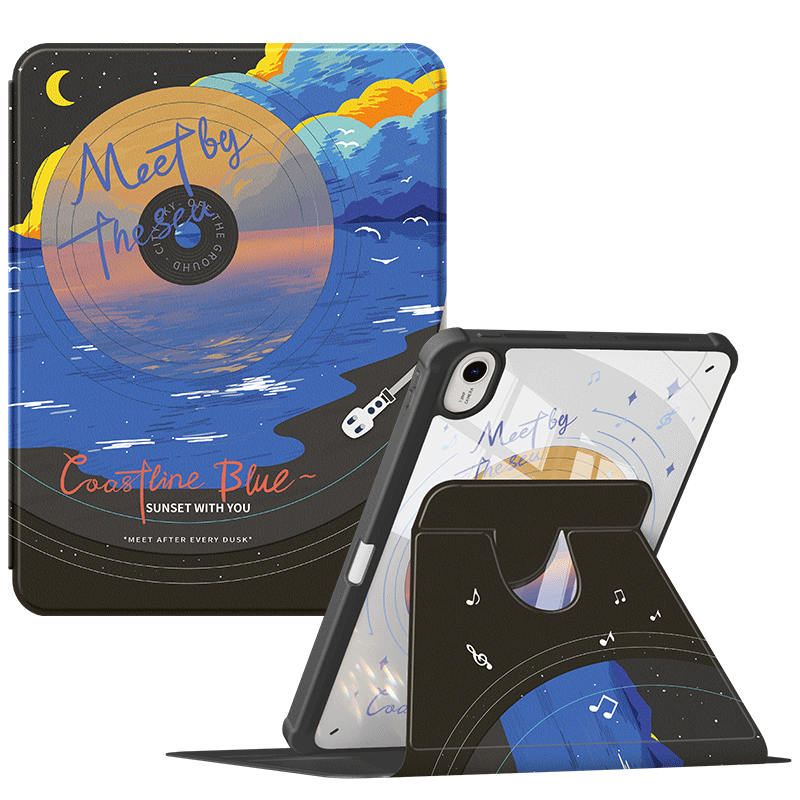 适用华为平板保护套360度亚克力