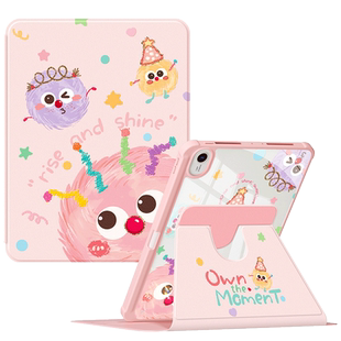 适用华为平板保护套2024新款matepad115s壳带笔槽matepadair全包matepadse亚克力10.4硅胶11.5s防摔煤球2023