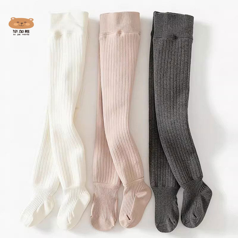 女童秋冬加绒加厚显瘦连裤袜