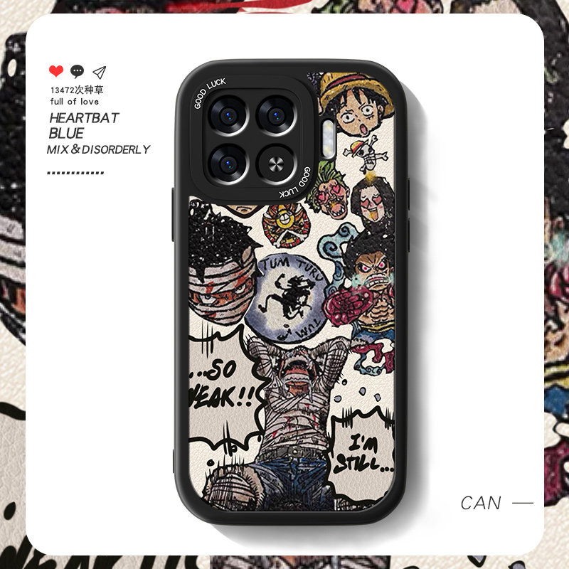 路飞索隆适用小米17T手机壳新款MI17tpro卡通保护套Pr0小羊皮xiaomi全包防摔高级感Por男女动漫创意软外壳