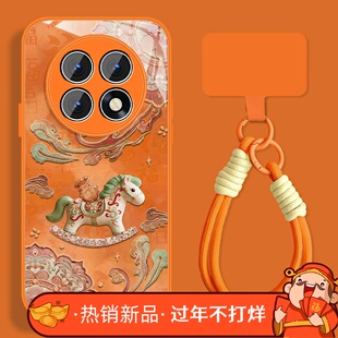 适用oppok13s手机壳女2026国潮小马k12新款k11可爱K9S钢化玻璃R17全包防摔R15高颜值0pp0k10活力版挂绳保护套