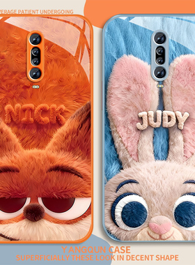 适用狐狸尼克红米k30手机壳女卡通Redmik30pro新款高颜值k30i可爱k30s玻璃K30至尊纪念版保护套全包防摔挂绳