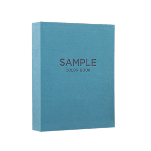 a4面料样本纺织布料样品册sample烫金硬壳收纳册通用现货2格布样卡资料册活页夹文件夹色卡样本册