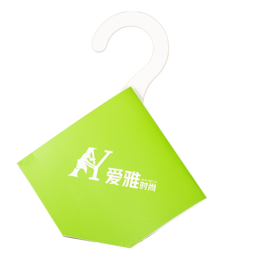 菱形面料挂卡定制纺织布样挂钩印刷公司logo三角布料吊卡设计定做卡头