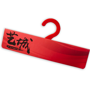 面料挂卡定制公司企业logo布版样卡挂布夹印刷布料样品吊卡头纺织布样挂钩
