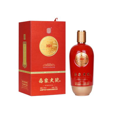 乔家大院475ml清香型礼盒高粱酒