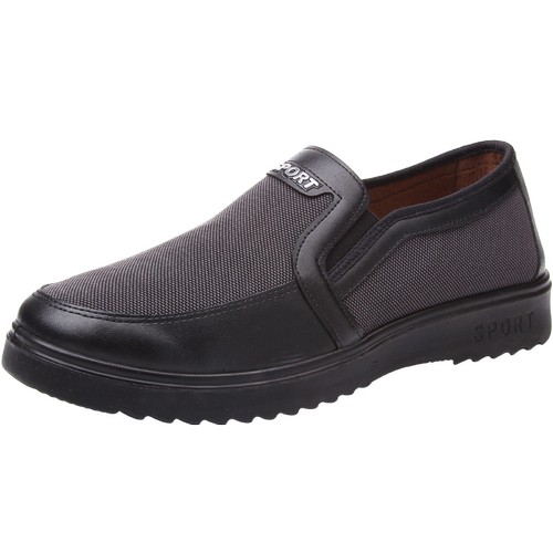 老北京布鞋男鞋春秋单鞋透气防臭中老年男士休闲鞋防滑软底爸爸鞋