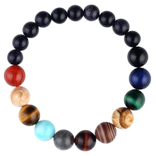 宇宙星系太阳系八大行星球手链手串学生闺蜜男女情侣学生饰品礼物