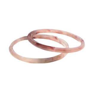 一步一响玻璃叮当镯玫瑰镯子古风汉服配饰闺蜜手镯一对女手环