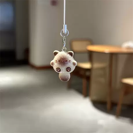 白绳1只暹罗猫挂件
