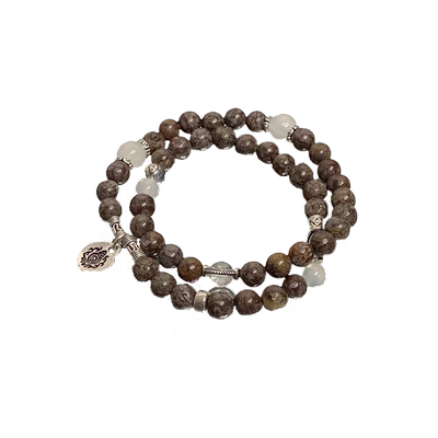 新中式王也双层叠戴手串