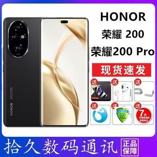 honor/荣耀 200 Pro第三代骁龙8s 绿洲护眼屏 青海湖电池 ai 手机