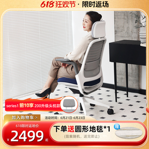 steelcase人体工学椅电脑椅久坐家用办公学习椅世楷series 1/2