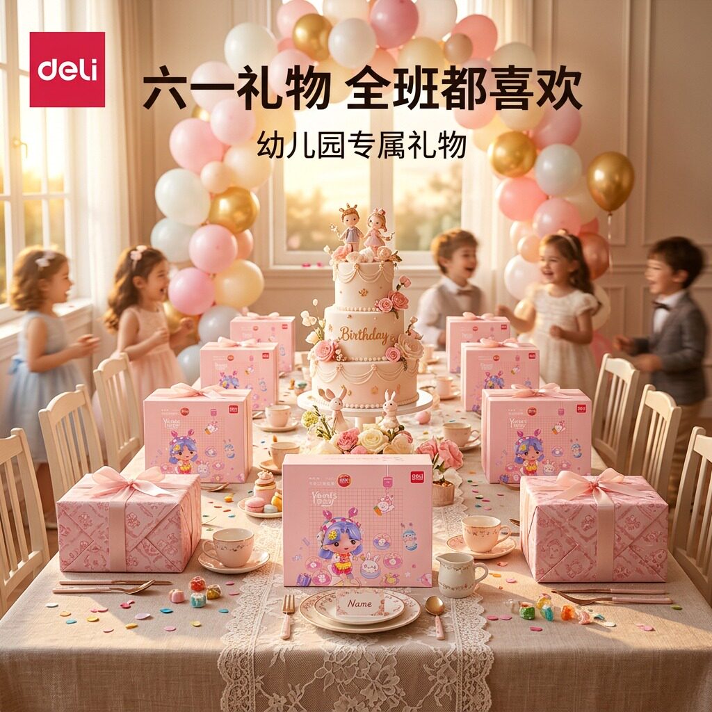 六一儿童节礼物生日礼物纪念小学生文具礼盒送儿子女儿成长仪式