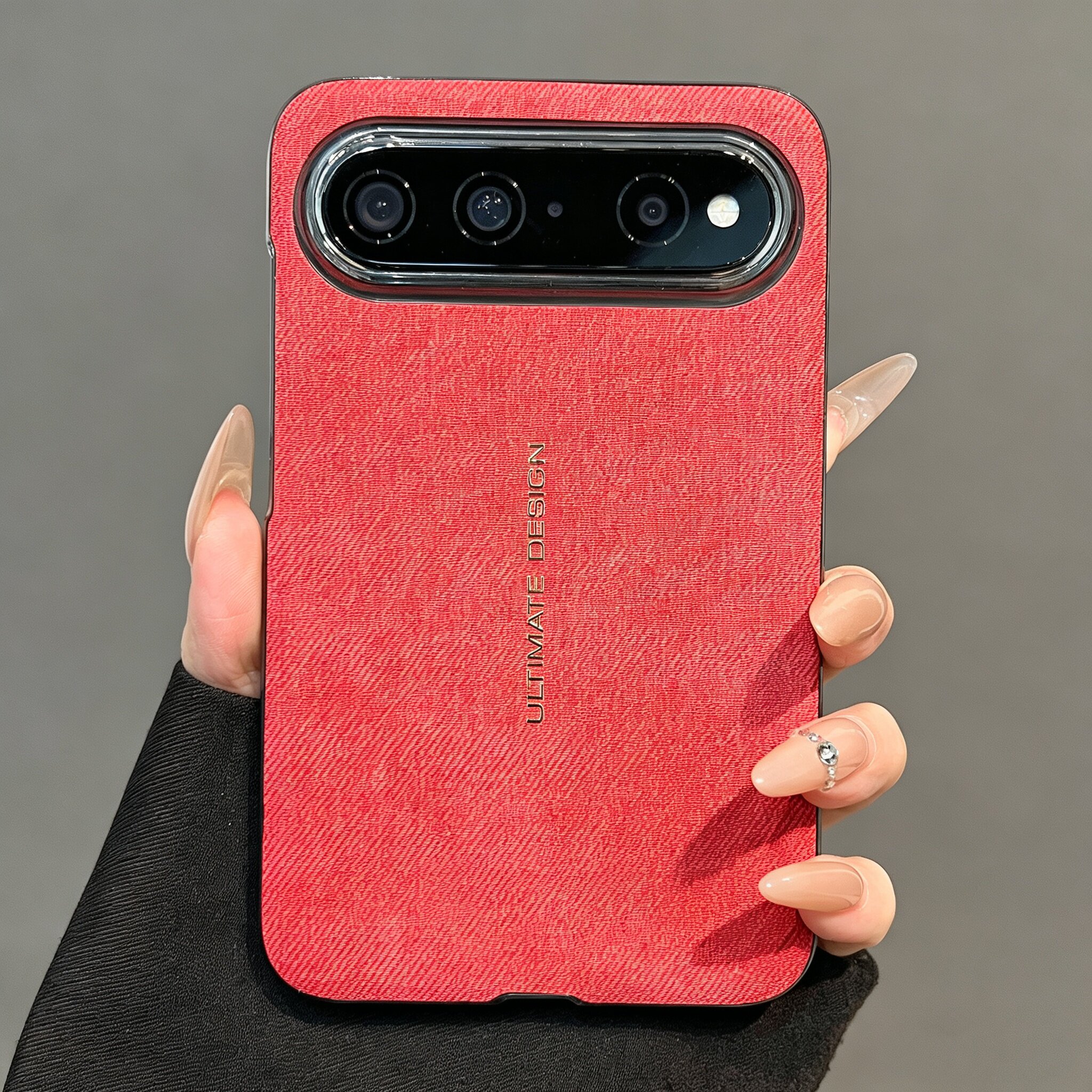 puraxview独特牛仔纹手机壳