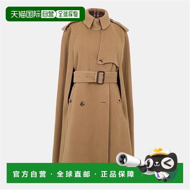 1h可退 香港直邮Burberry 巴宝莉 女士 Burb Bellemont Ld61 大衣
