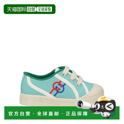 1h可退 香港直邮Gucci 古驰 婴儿 运动鞋童鞋 green绿色 舒适时尚