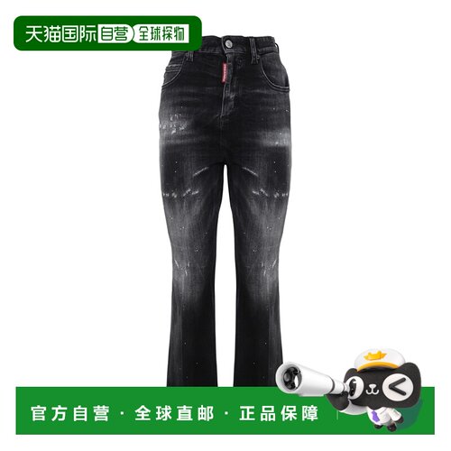 香港直邮DSQUARED2 女士牛仔裤 S75LB0775S30802900 SS2026喇叭裤