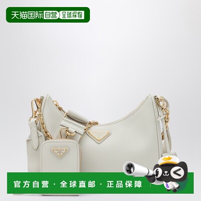 香港直邮PRADA 女士单肩包 1BH204V2PNZVF0CHZ AW2026 白色