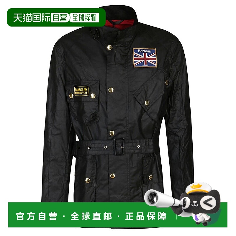 香港直邮Barbour 巴伯尔 男士 國際聯合傑克蠟夾克 INTERNATIONAL