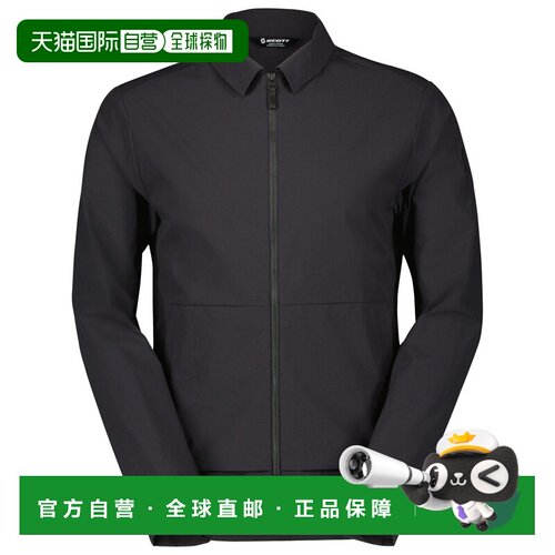 欧洲直邮SCOTT 男士户外冲锋衣 0511536BLACK CO 黑色