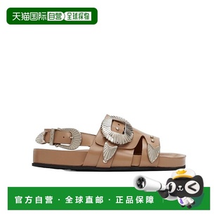 FTGPWJ69905309AJ699Beige logo平底凉鞋 香港直邮Toga Pulla