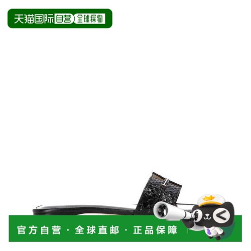 香港直邮TOM FORD 女士凉鞋 W3834LCL516PNAA SS2026 黑色 方头拖