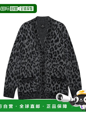 1h可退 香港直邮ANINE BING 女士 棕色毛线衫 A0911403MTL98LEOPA