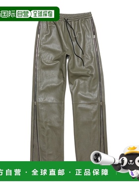 香港直邮Acne Studios 拉链皮裤 BK0663卫裤休闲裤阔腿裤