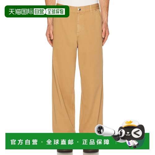 1h可退 香港直邮Moncler 盟可睐 男士 Garment 染色感裤子 L10912