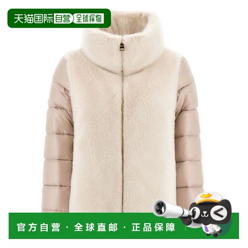1h可退 香港直邮Herno 女士 FUR-INSERTS 人造轻带里衬夹克 PI002