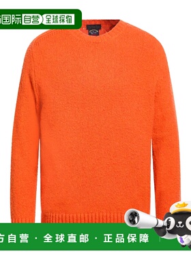 1h可退 香港直邮Paul & Shark 保罗与鲨鱼 男士 毛衣 orange橙色