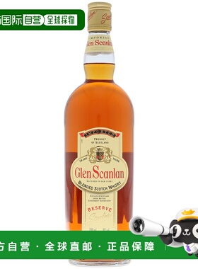 欧洲直邮glen scanlan格兰沙朗威士忌40%1L法国原装进口洋酒