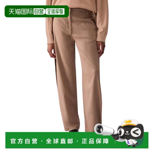 香港直邮LIU JO 女士正装裤 WF6087T732AL9179 AW2026 米白色通勤