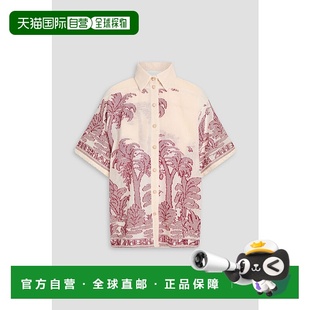 香港直邮ZIMMERMANN 棉质衬衫 女士 coupe 9932TSS242 Fil 1h可退