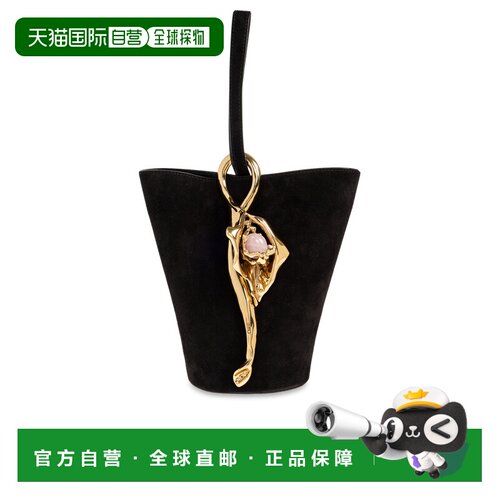 香港直邮CHLOÉ 女士手提包 CH26SS720R30001 CO 黑色 Eden Treasu