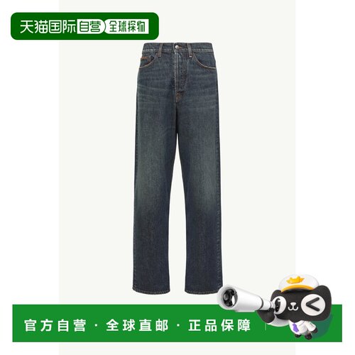 欧洲直邮MONCLER(盟可睐) Jean droit en denim牛仔裤直筒裤