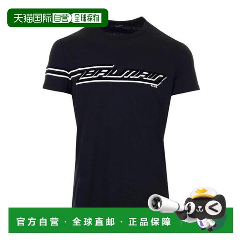1h可退 香港直邮BALMAIN 男士T恤 WH1EF000B136EAB AW2023 黑色 B