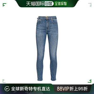 香港直邮Pinko 品高 女士 多口袋牛仔裤 100161A0ZT