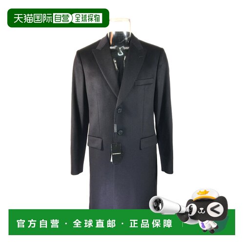 香港直邮Emporio Armani 单排扣羊毛西装大衣 P1L640P1641阿玛尼