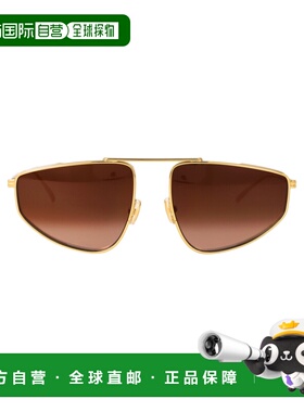 香港直邮BOTTEGA VENETA 女士眼镜 BV1466S004 CO 棕色 全框太阳