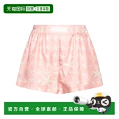 香港直邮versace pink粉色 范思哲 1h可退 女士 短裤 舒适时尚