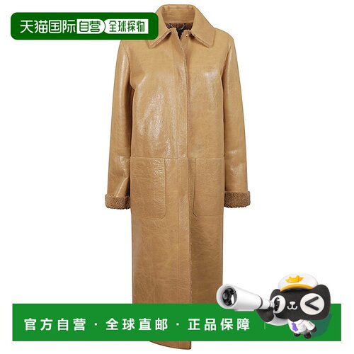 1h可退 香港直邮FENDI 女士外套 FM5378AONDF0F9J AW2024 浅棕色