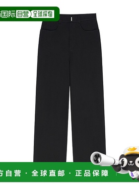 香港直邮Givenchy 徽标腰带环牛仔裤 BM514650KK直筒裤纪梵希