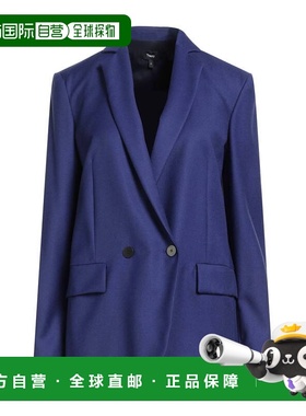 香港直邮THEORY 希尔瑞 女士 西装外套 blue蓝色 舒适时尚