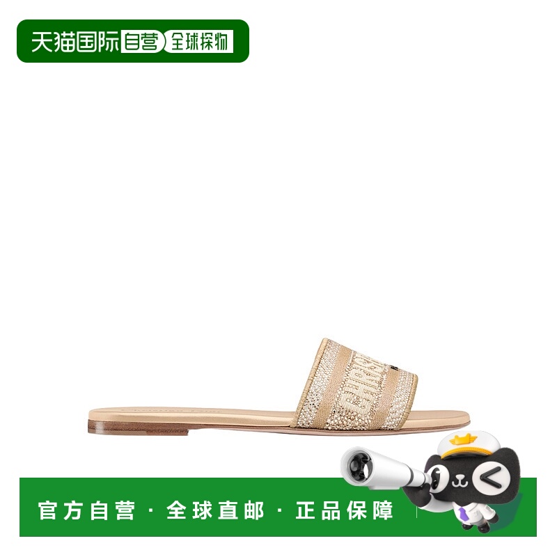 香港直邮Dior logo标识平底凉拖 DIO9G5N8迪奥