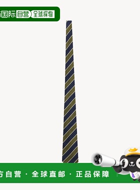 香港直邮Saint Laurent 圣罗兰 女士 条纹领带 8250683Y002