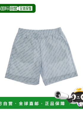 1h可退 香港直邮off-white 婴儿 AOP 徽标短裤童装 44BCB00CS26F0