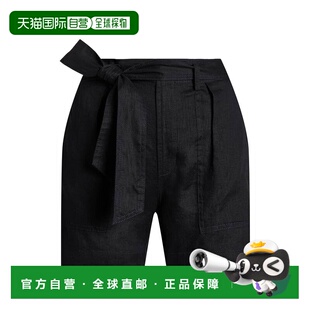 Lauren Ralph 女士 短裤 舒适 1h可退 black黑色 香港直邮Lauren