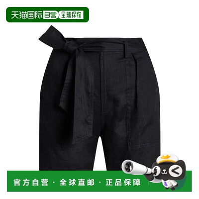 1h可退 香港直邮Lauren Ralph Lauren 女士 短裤 black黑色 舒适